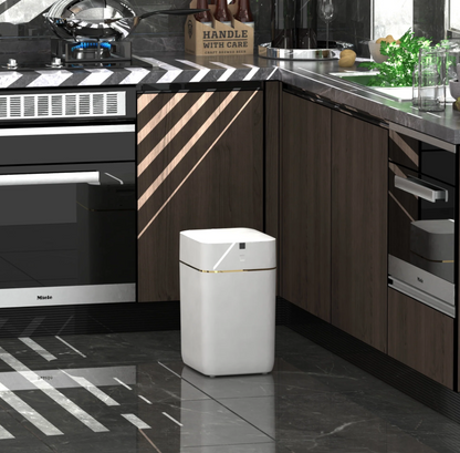 Self Sealing Smart Trash Can